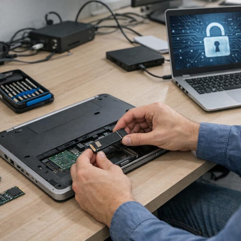 Implementing Hardware-Level Encryption for Remote Employee Laptops