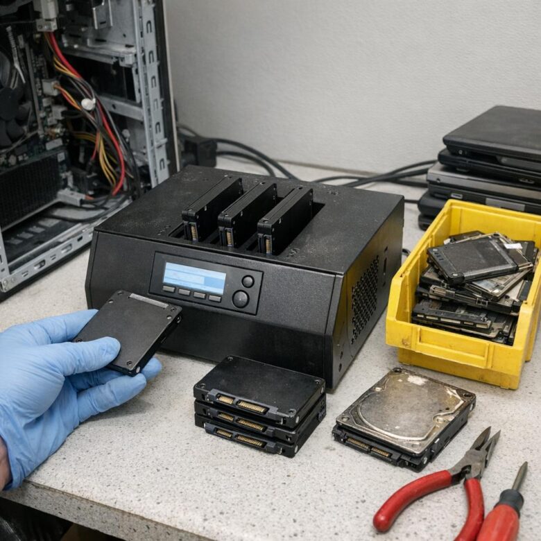 How to Securely Erase and Retire Solid State Drives in Corporate Environments